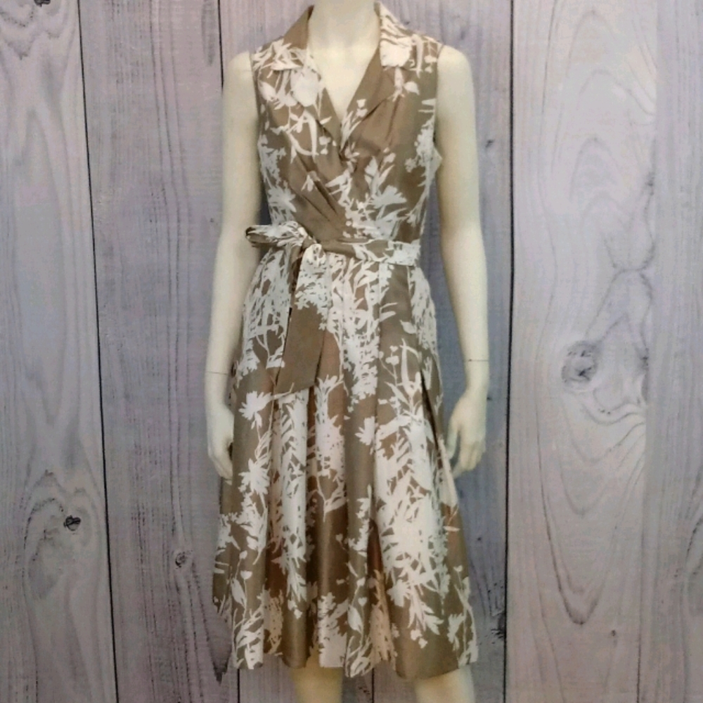 Jessica Howard Sleeveless A-line Dress